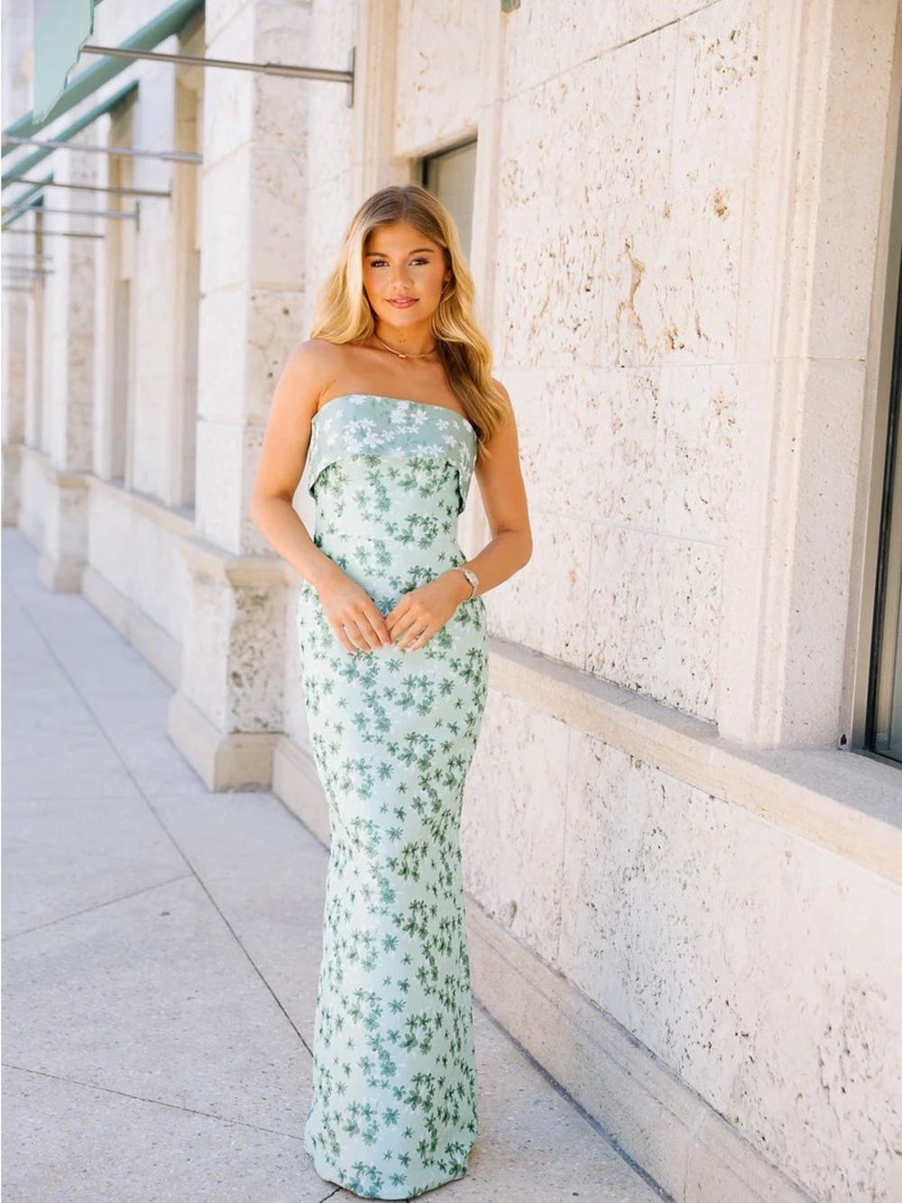 Coco Lilly’s Green Caroline Gown